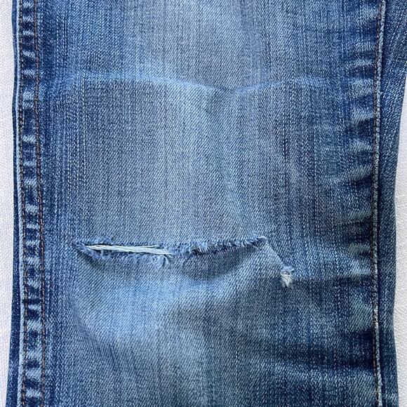 Madewell 10in High-Rise Skinny Chewed Hem Denim Jeans Size 25 - Picture 15 of 16